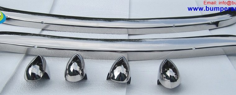 MGB bumper by stainless steel (1962-1974) t