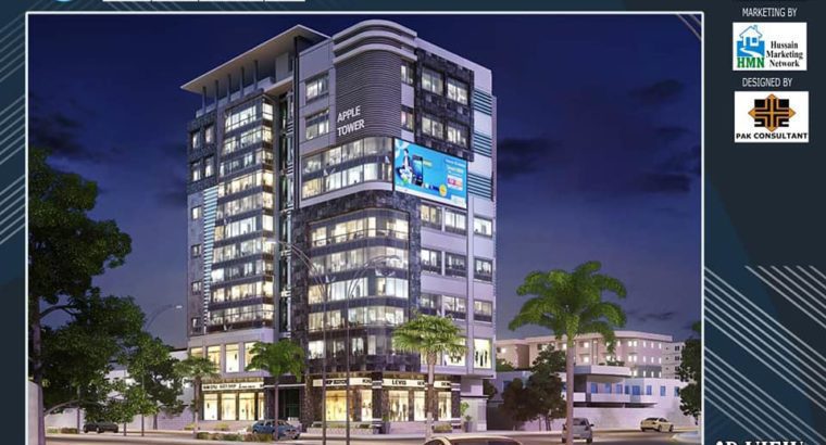 Apple Tower.Shops /Offices /Hotel.Best Investment in Hyderabad