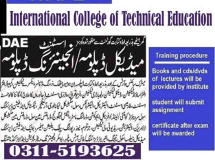 Medical Lab Technician Course in Quetta Peshawar Bagh