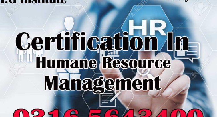 Certified Qualification in Human Resource Management Course in Islamabad