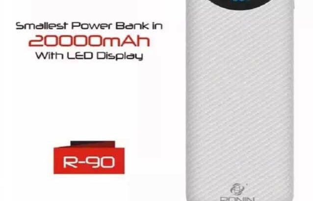Smallest Power Bank.Ronin Power Banks With LED Display