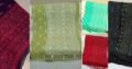 Beautiful Bember Shafoon Chiknkari with Sequence Work Shirt Dubatta