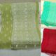 Beautiful Bember Shafoon Chiknkari with Sequence Work Shirt Dubatta