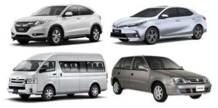 New Model Honda /Toyota Corolla & Hiace /Cultus On Rent.Weekly & Monthly