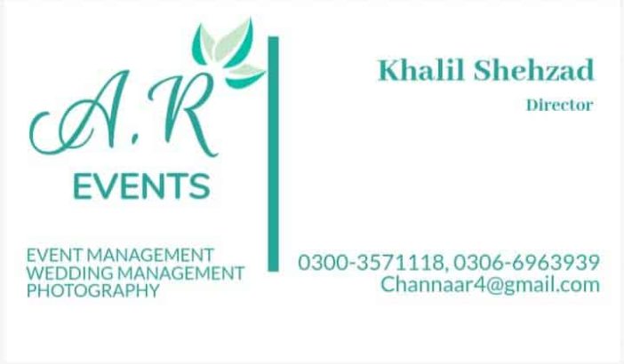 A R Events.Wedding , Events Photography in Lahore