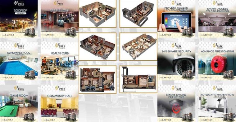 1 | 2 | 3 & 4 Beds Luxury Apartments.ECSTASY PARK Near Islamabad Airport