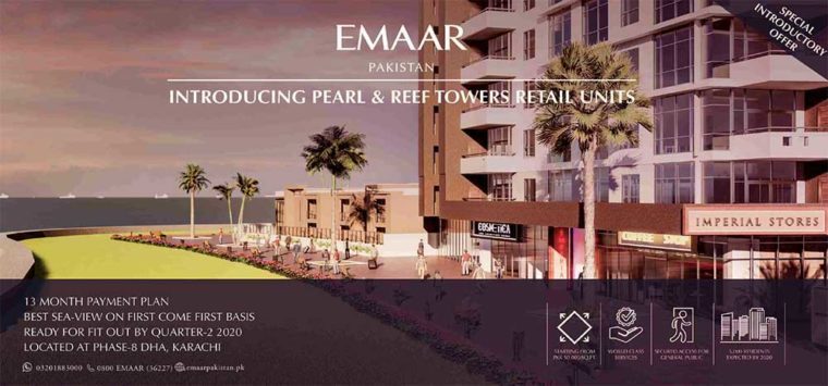 Pearl Towers.Three Beautiful Architectural Masterpieces.Best Sea View Project