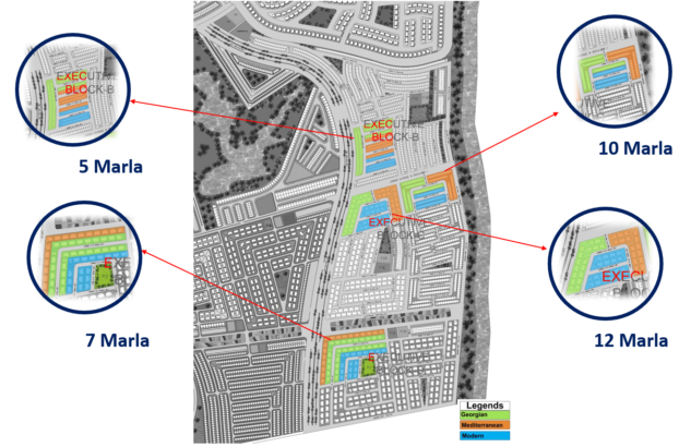 5 Marla Luxury Villas on Installments in Capital Smart City Islamabad