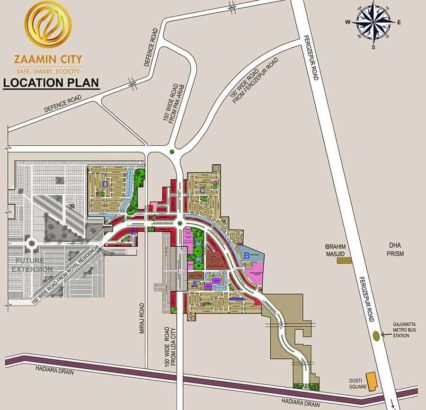 3/5/10 Marla Residential 5/8 Marla Commercial Plots.Zaami City Lahore