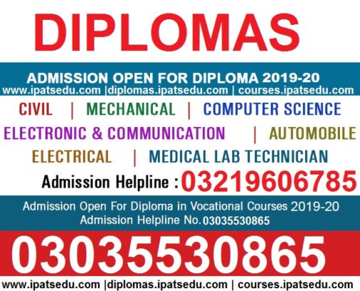 ADMISSION OPEN DAE Telecom,Electronics,Electrical,Civil,Mechanical