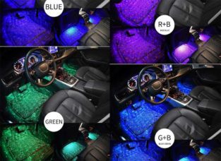 Fancy Car Lights Remote Control Multi Colour