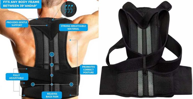 Back Pain Relief.Brace Belt Posture Corrector Delivery All Pakistan