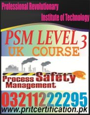 PSM LEVEL 3 UK COURSES IN ISLAMABAD