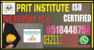 NEBOSH IG NEW COURSE IN PAKISTAN