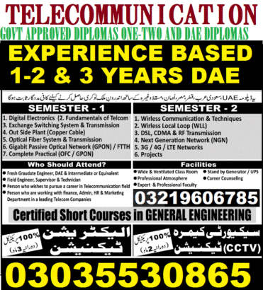 MOFA Telecom Course in Rawalpindi