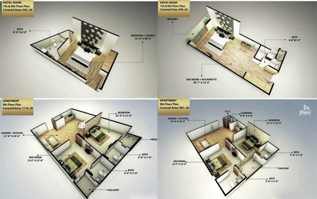 The Pearl Mall & Residency.Luxury Living With Successful Business