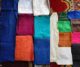 Stitched cotton trouses