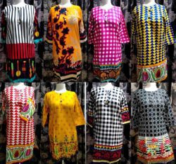 Fresh Stock.Stitched lawn kurtis