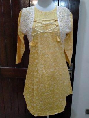 Lawn stitched kurtis