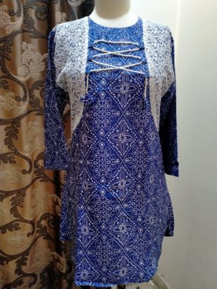 Lawn stitched kurtis