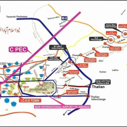 Residential plots.Ichs Town Islamabad.Easy Installments