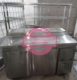 Gentry table with heating table