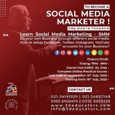 To Become A Social Media Marketer – 3D Educators