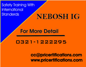 nebosh course in lahore