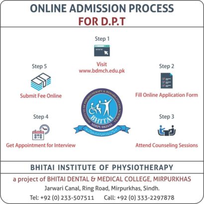 Bhitai Institute of Physiotherapy & Rehabilitation Sciences, Mirpurkhas