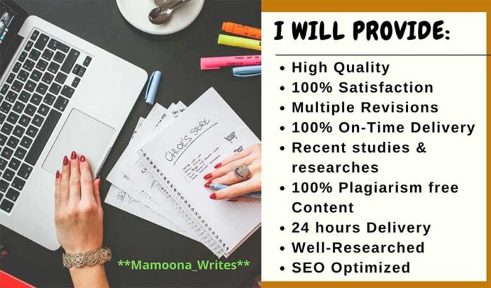 I will write SEO Articles,blog posts on health,fitness,nutrition