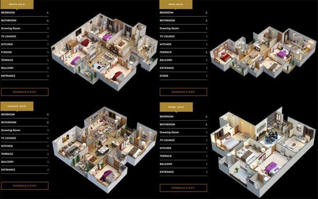 Ideal Gold Vista.2,3 & 4 Bed Luxury Apartments