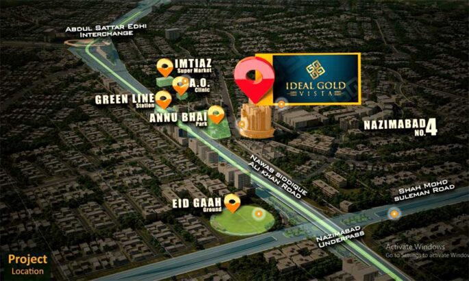 Ideal Gold Vista.2,3 & 4 Bed Luxury Apartments