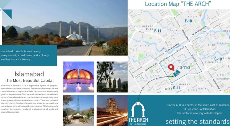 The Arch Islamabad.2 & 3 Bed Luxury Apartments in Islamabad