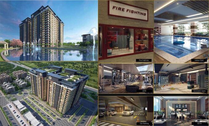 1,2 & 3 Bed Apartments.Star Twin Towers TopCity-1 Islamabad