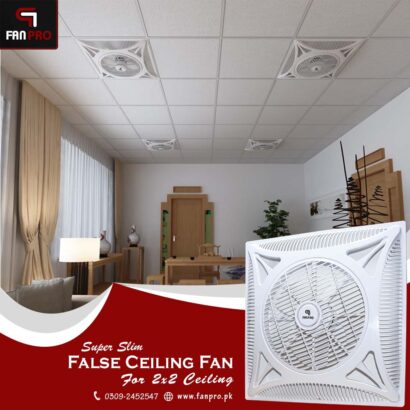 FANPRO Top Quality Energy Saving 14″ 2×2 False Ceiling Fan