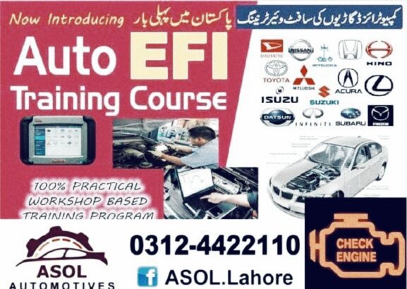 Auto Efi course, ASOL AUTOMOTIVES.. lahore, Islamabad