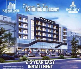 Platinum Center Fasial Margalla City.Exquisite Apartments & Shops