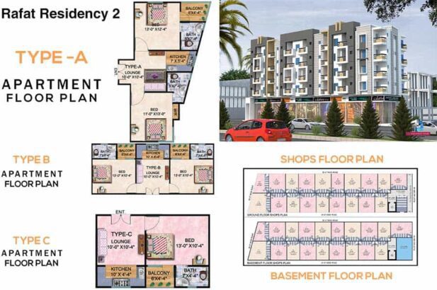 Rafat Residency.Residential Apartment & Commercial Shop