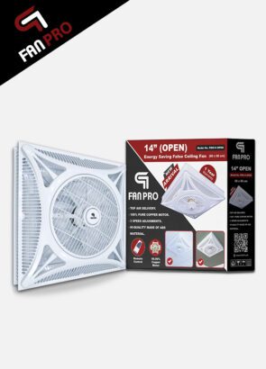 FANPRO Top Quality Energy Saving 14″ 2×2 (OPEN) False Ceiling Fan