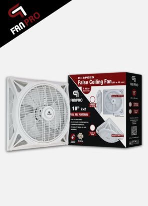 FAN PRO Top Quality Energy Saving 18″ 2×2 False Ceiling Fan