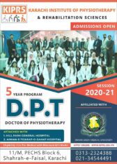 Karachi Institute of Physical Therapy and Rehabilitation Sciences Karachi