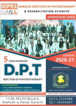 Karachi Institute of Physical Therapy and Rehabilitation Sciences Karachi
