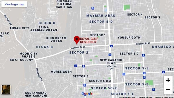 Royal Gulf Residency Karachi.2,3,4 & 5 Room Luxury Apartment