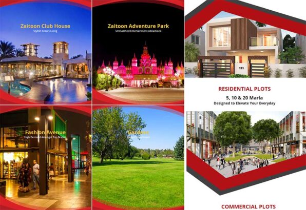 Zaitoon City Lahore.Residential/Commercial Modern Project