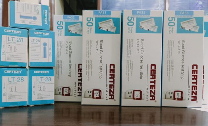 Certeza GL 110 Blood Glucose Monitor Strips – Glucometer Strips