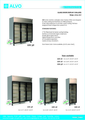 Fish Display Counter, Meat Display Chiller, Meat Shop equipment
