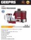 Best juicer machine Geepas 3in1