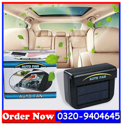 AUTO COOL SOLAR POWERED CAR FAN AND CAR AIR VENTILATION SYSTEM