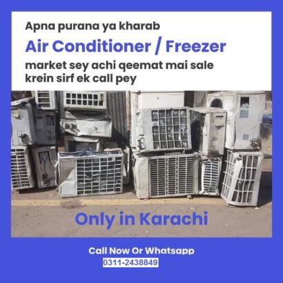 we deal all type of AC split old AC window AC