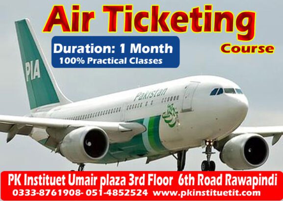 Air ticketing course in Rawalpindi Pk institute